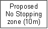 Proposed No Stopping zone (10m)