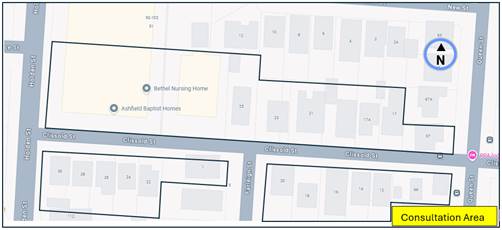 A map of a neighborhood

Description automatically generated