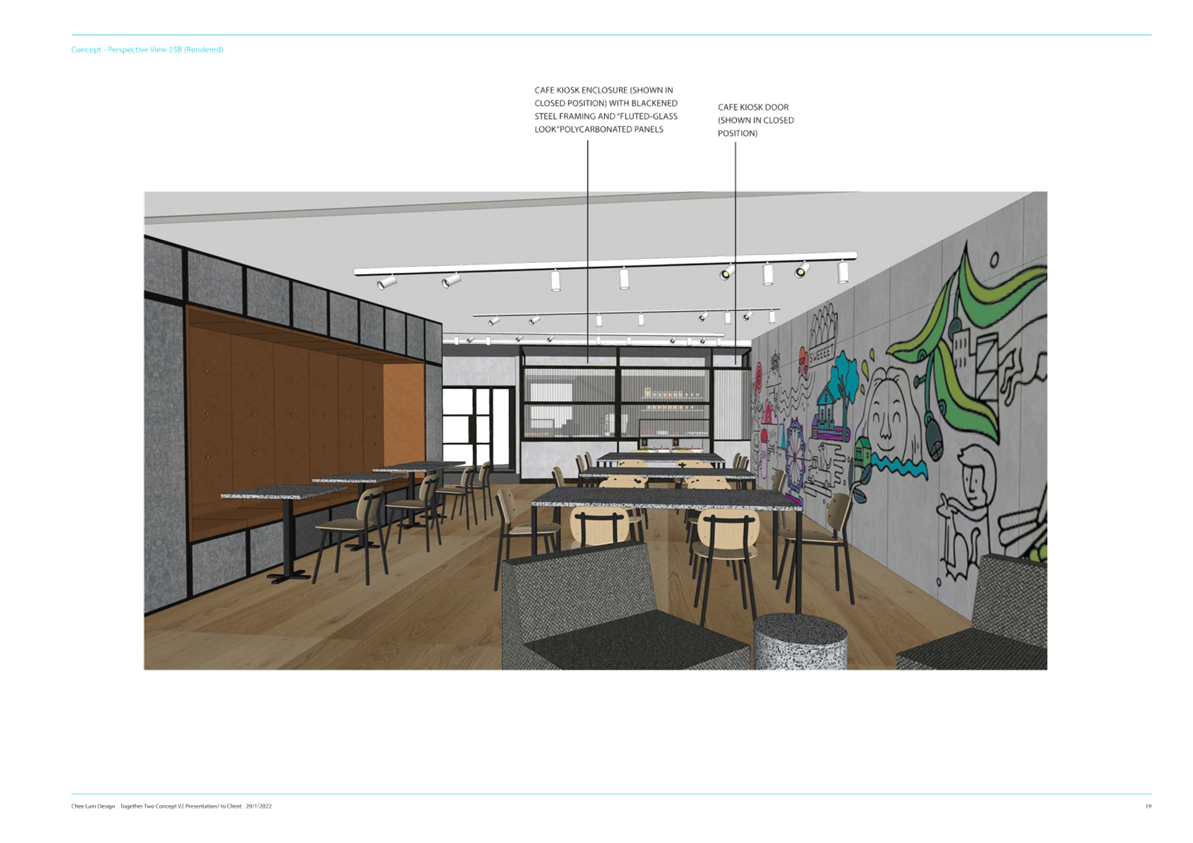 A drawing of a room with tables and chairs

AI-generated content may be incorrect.