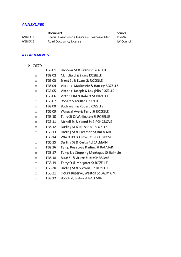 A document with a list of attachments

AI-generated content may be incorrect.