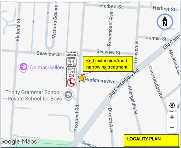 A map with a yellow and black sign
AI-generated content may be incorrect.