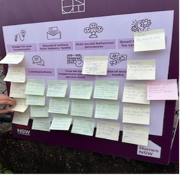 A person holding a sign with sticky notes

AI-generated content may be incorrect.